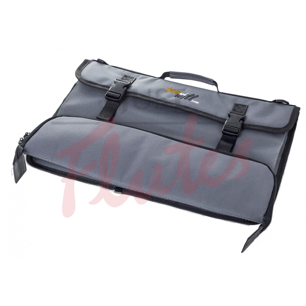 tom and will 99MC-605 Music Case with Accessory Pocket, Grey