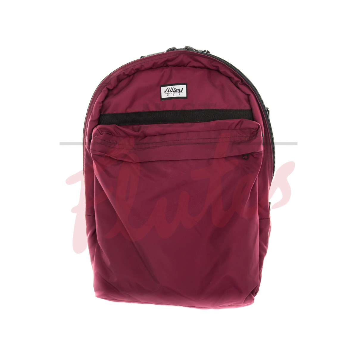 Altieri FLBP-00-BU Backpack for Flute, Piccolo and Laptop, Burgundy