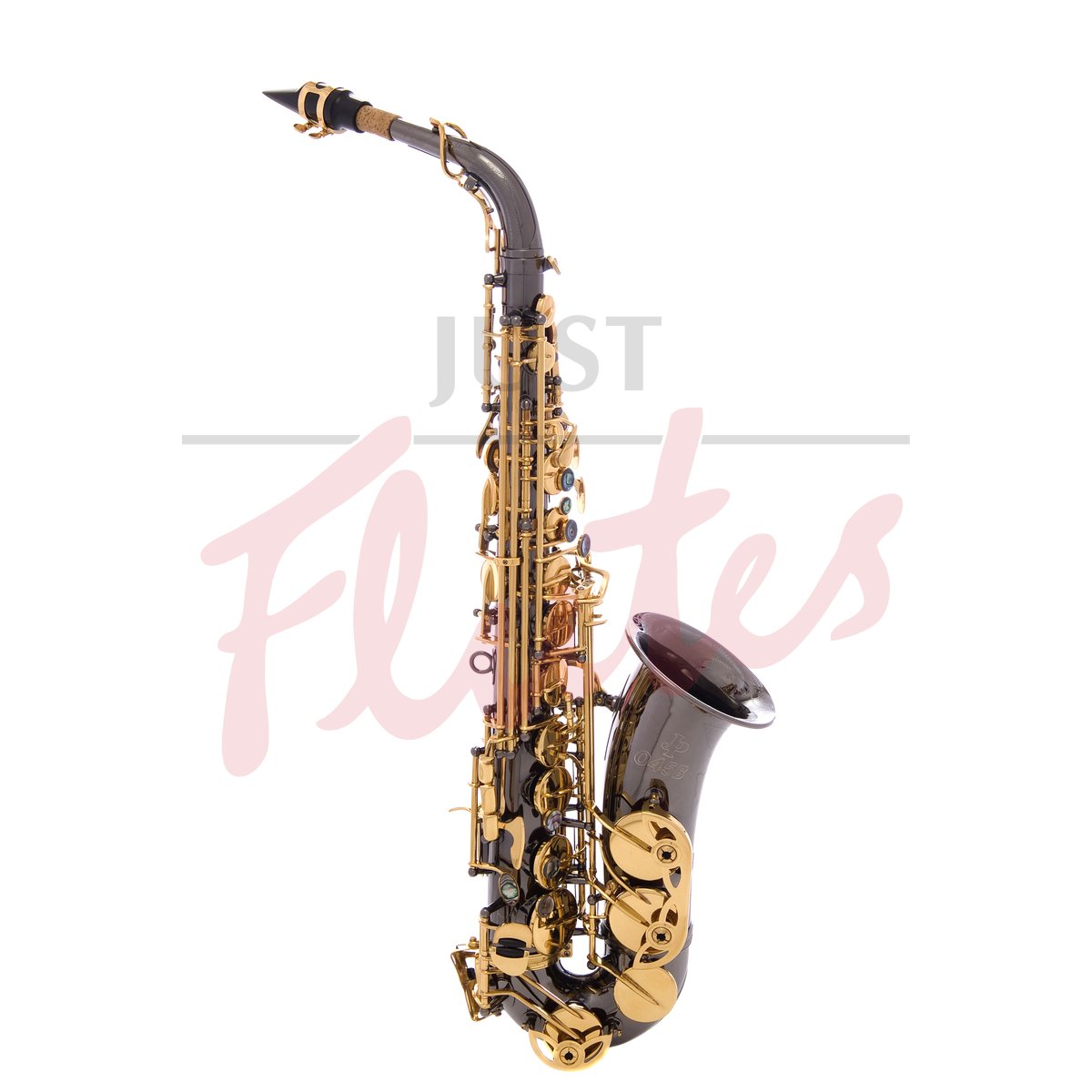 JP045B Alto Saxophone, Black Lacquer with Gold Plated Keys