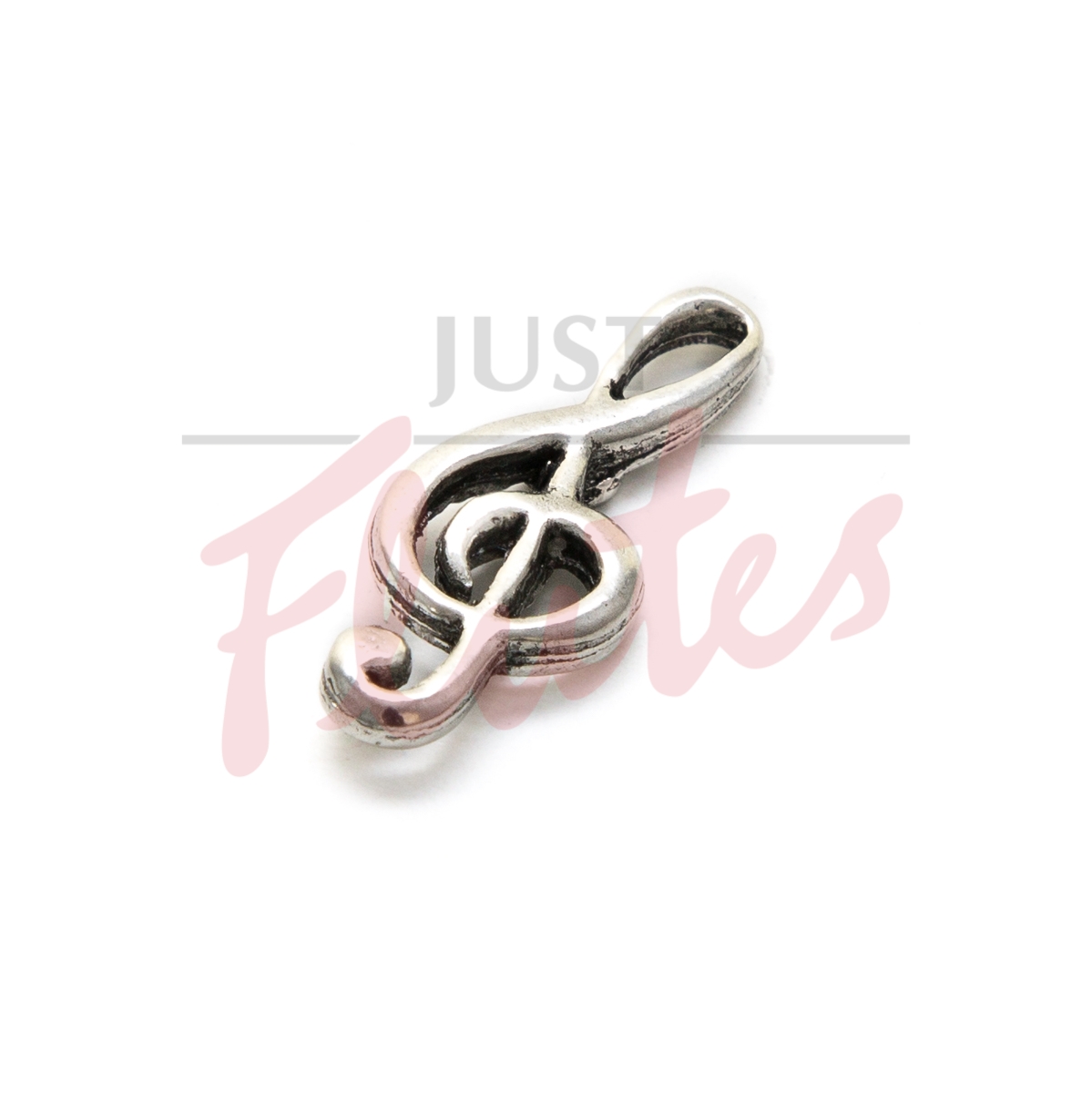Music Gifts Pewter Treble Clef Pin Badge