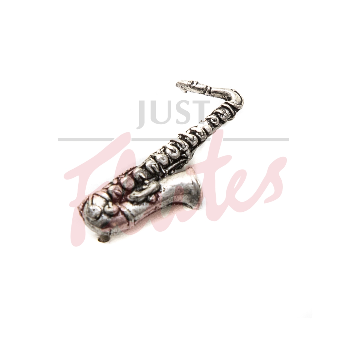 Music Gifts Pewter Saxophone Pin Badge