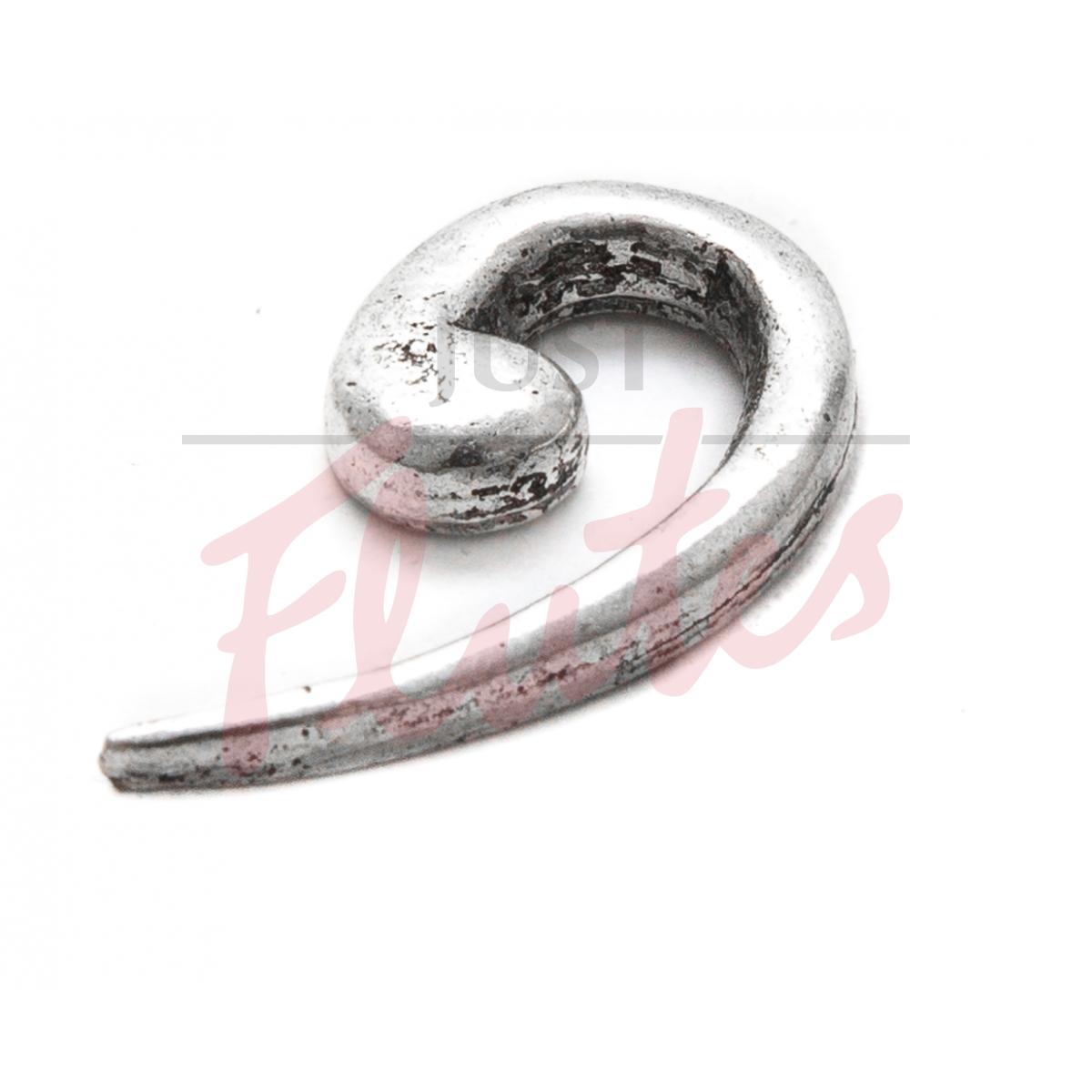 Music Gifts Pewter Bass Clef Pin Badge