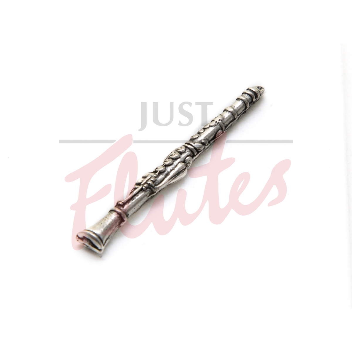 Music Gifts Pewter Clarinet Pin Badge