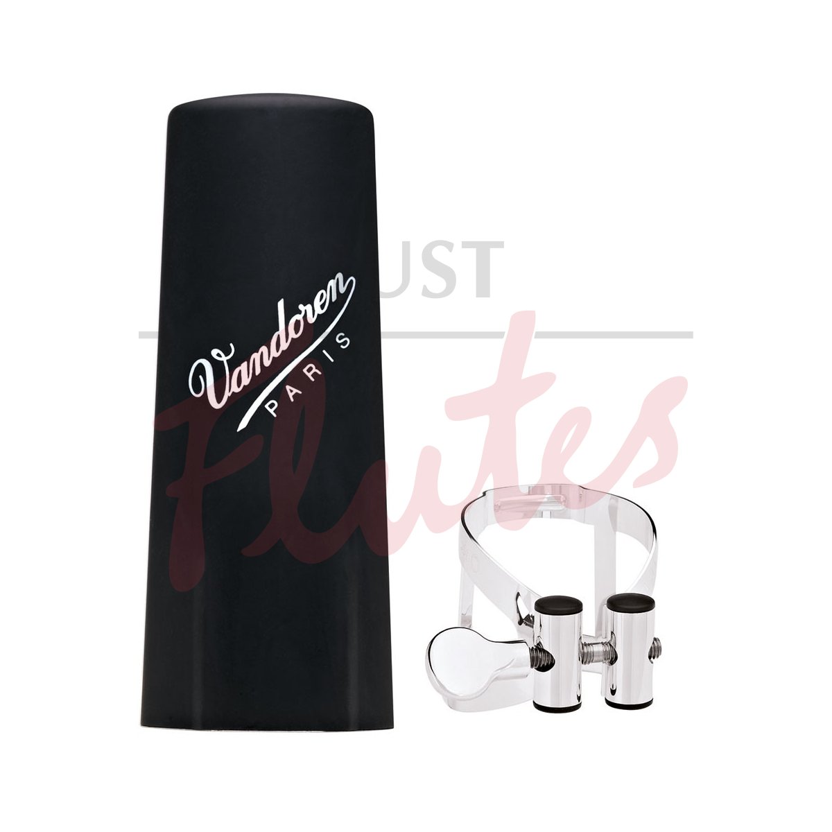 Vandoren LC53PP M/O Alto Clarinet Pewter Ligature & Cap