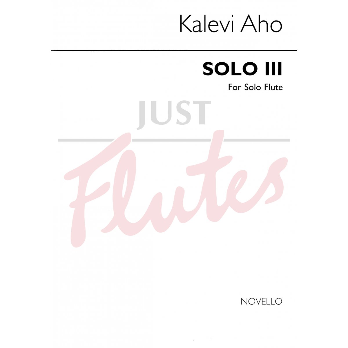 Solo III for Solo Flute