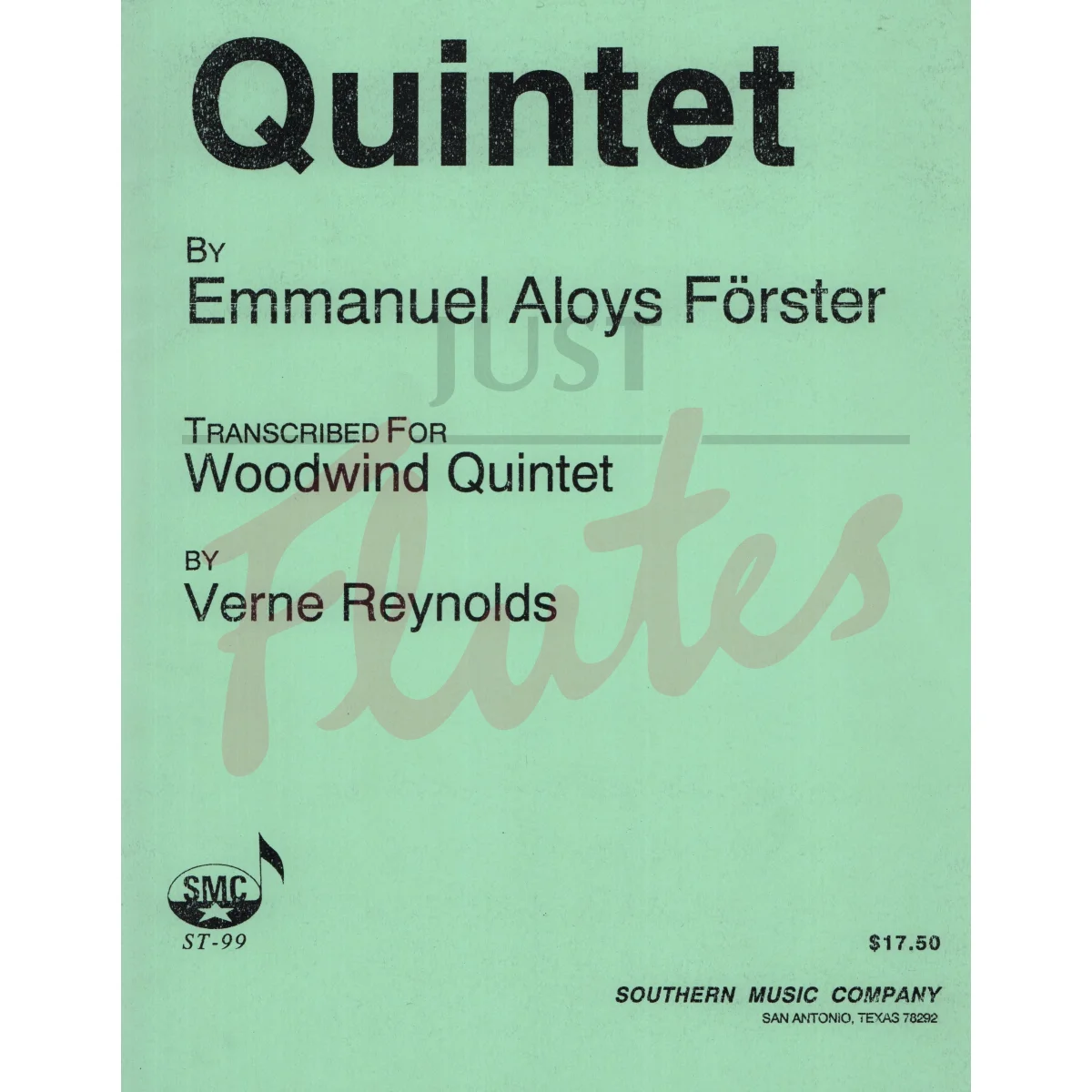 Quintet arranged for Woodwind Quintet