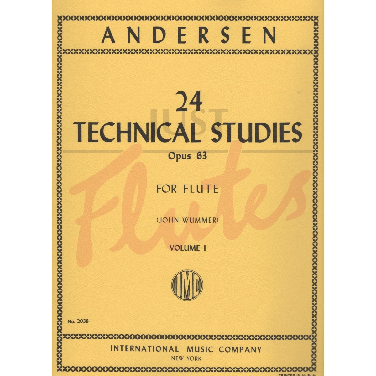 24 Technical Studies for Flute Vol 1