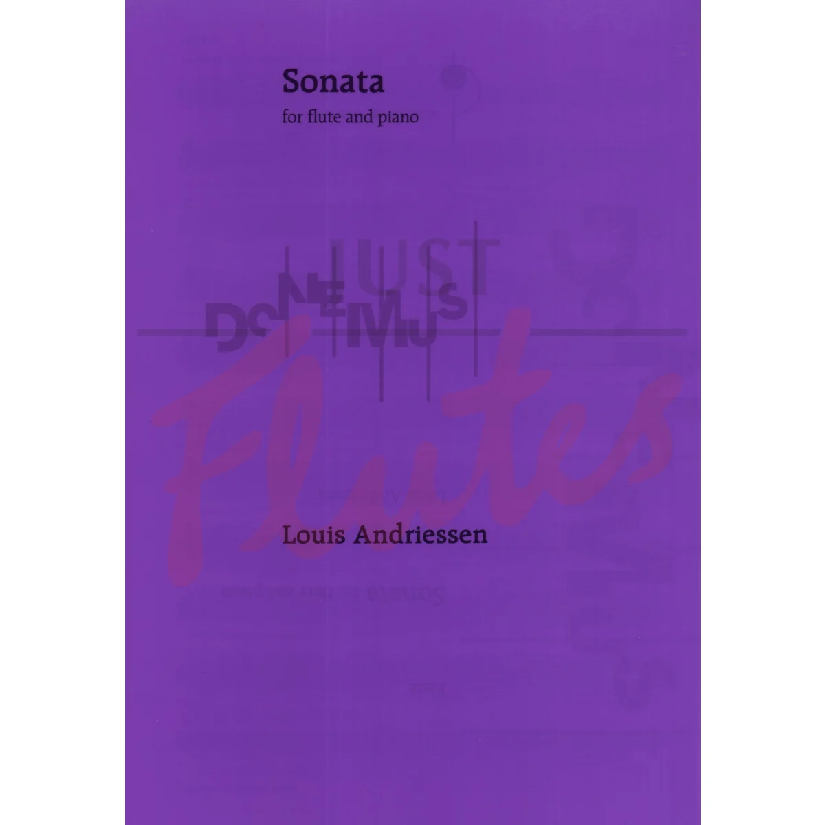 Sonata for Flute and Piano