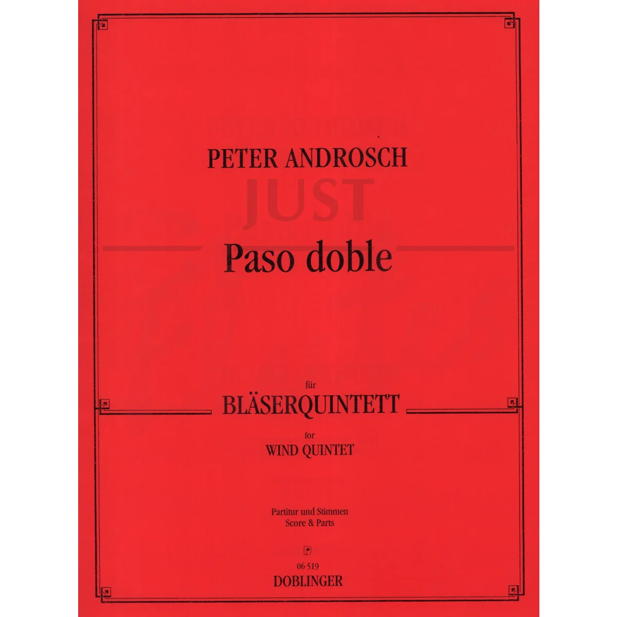 Paso Doble for Wind Quintet