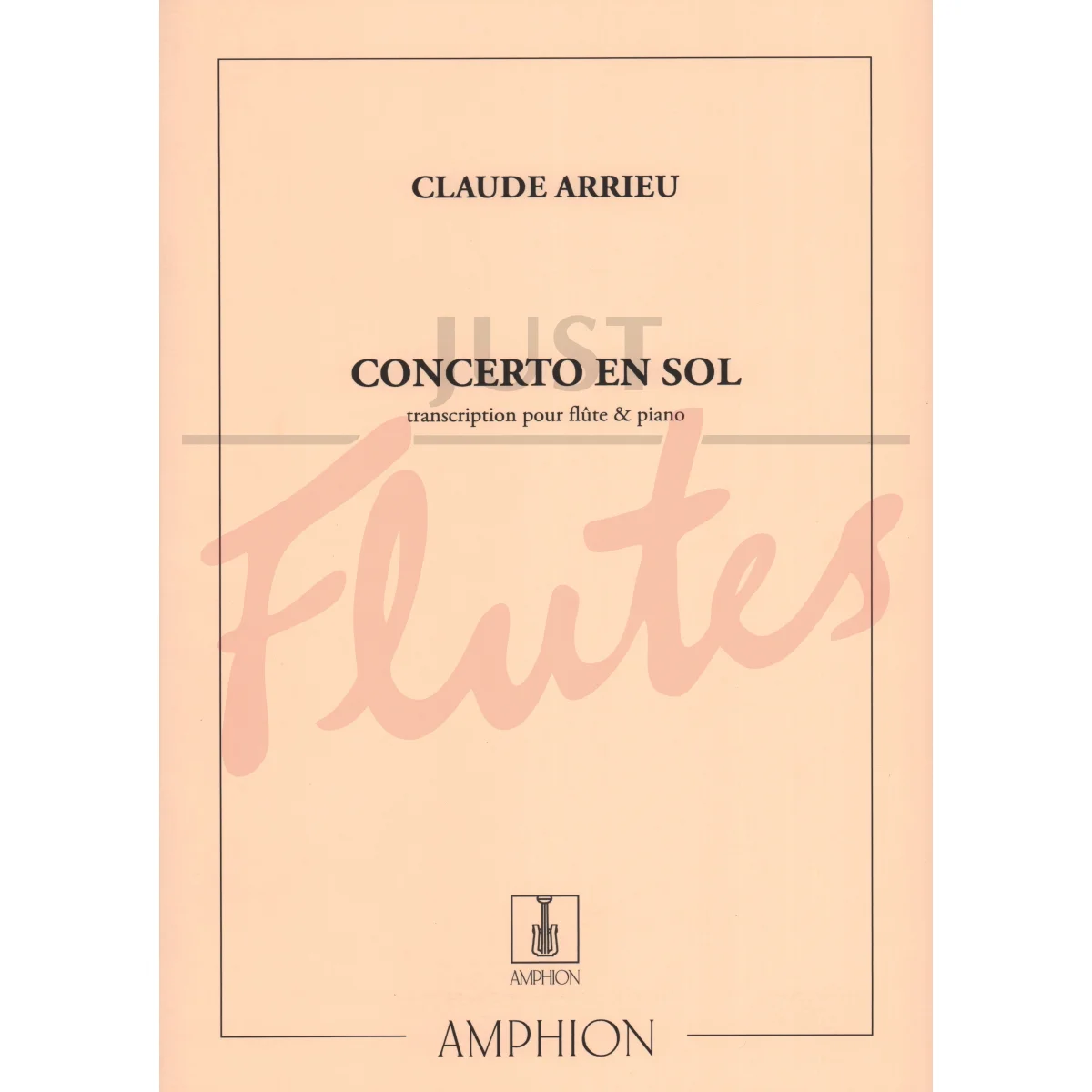 Concerto in G major for Flute and Piano