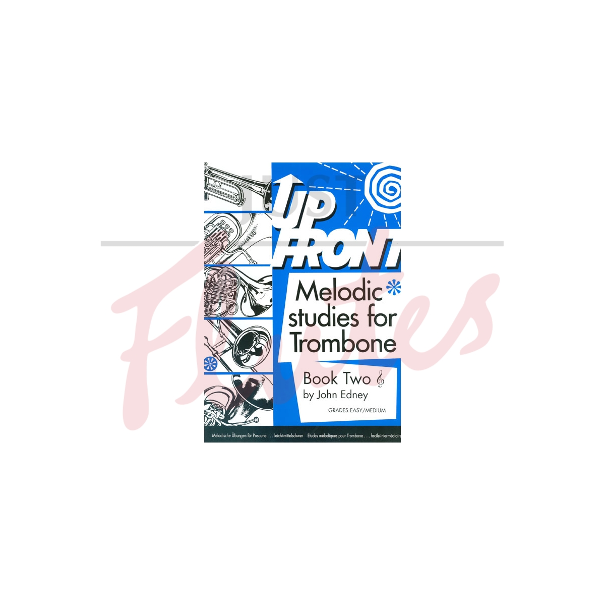 Up Front Melodic Studies for Trombone [Treble Clef] Book 2