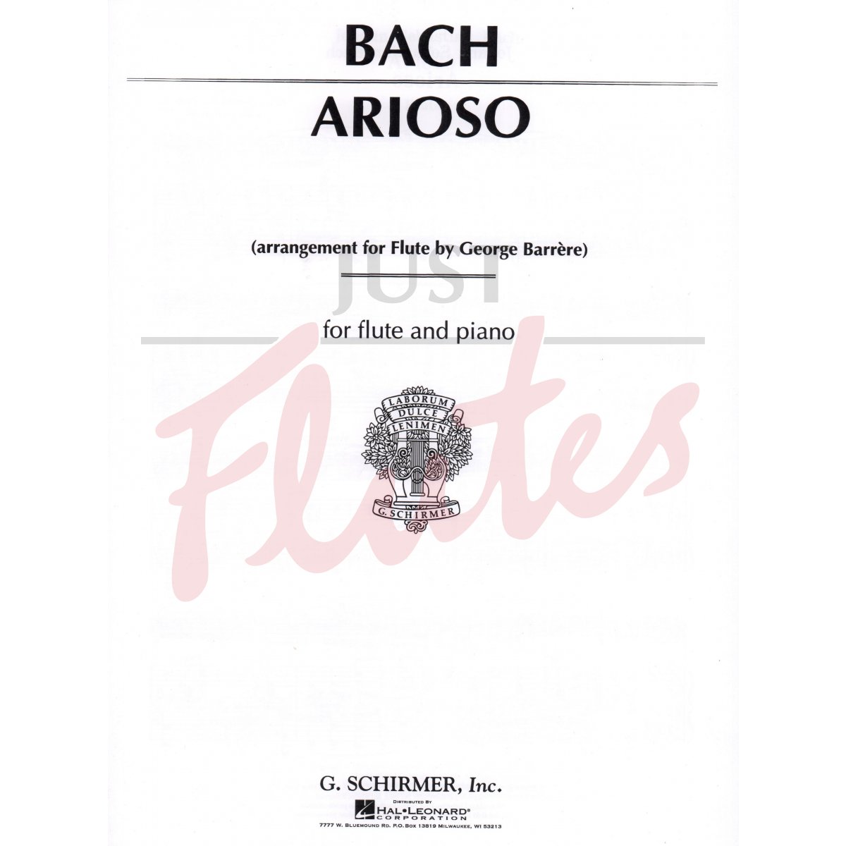 Arioso for Flute and Piano