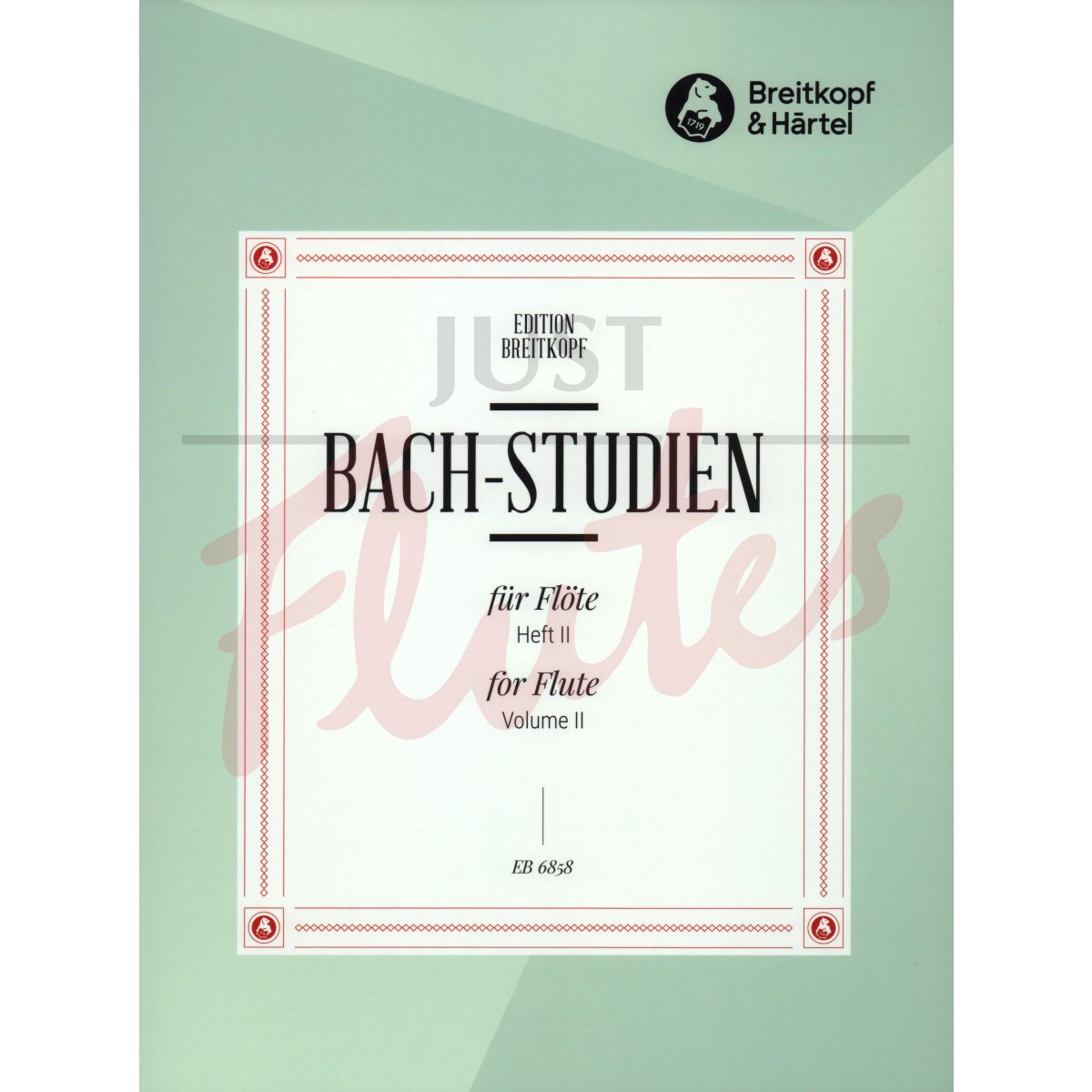 Bach Studies for Solo Flute, Vol 2