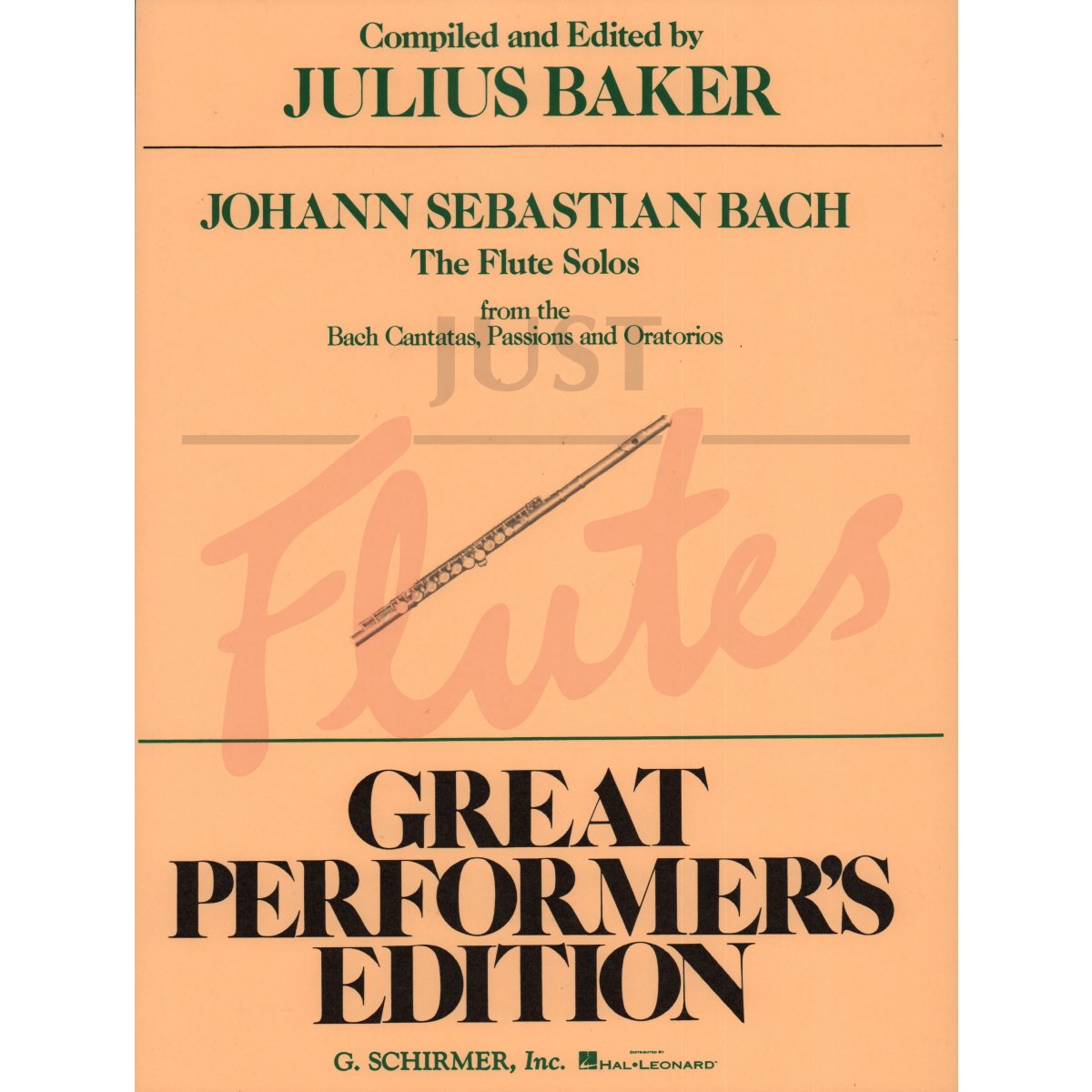 The Flute Solos from the Bach Cantatas, Passions and Oratorios