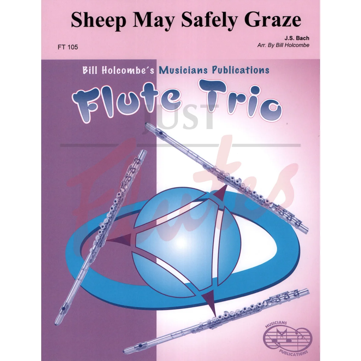 Sheep May Safely Graze for Flute Trio