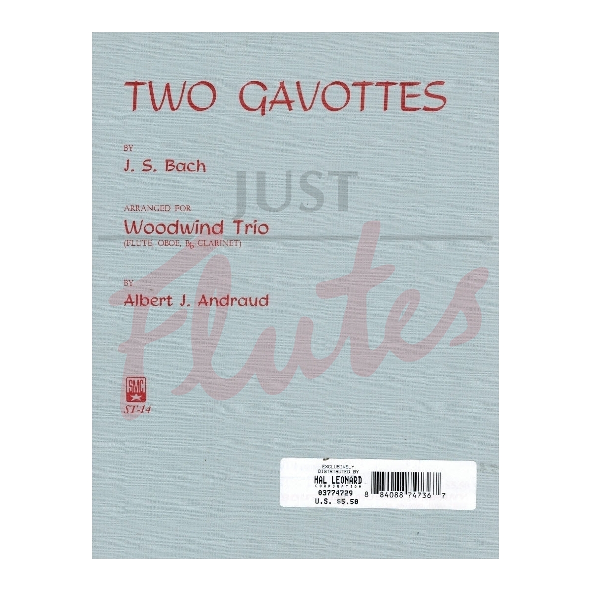 Two Gavottes for Wind Trio