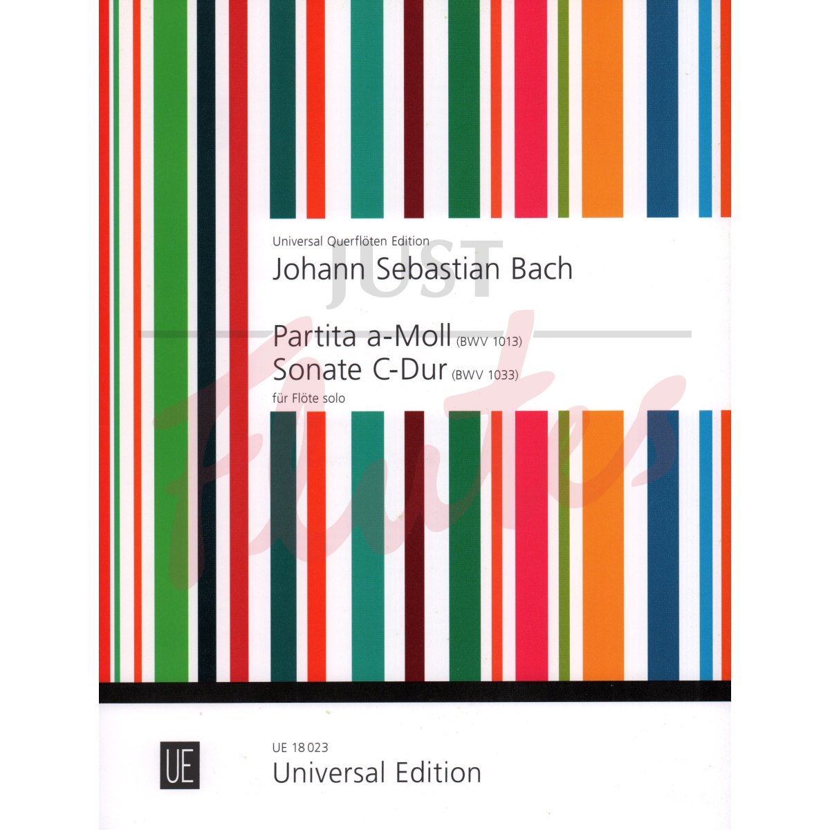 Partita in A minor BWV1013 &amp; Sonata in C major BWV1033 for Solo Flute
