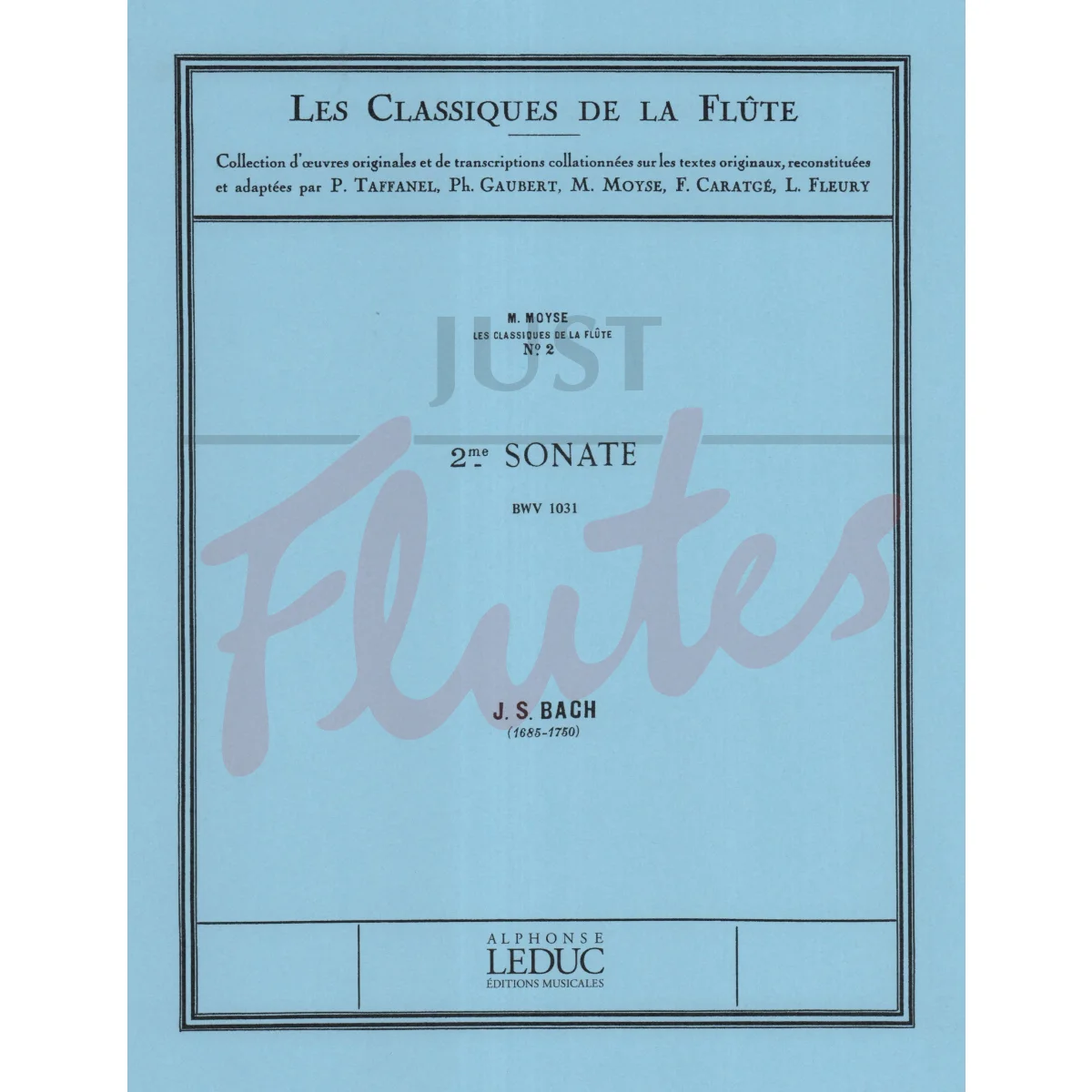 Sonata No. 2 in E flat major for Flute and Piano