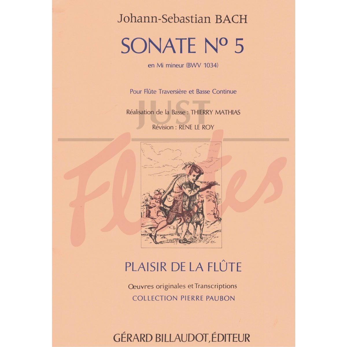 Sonata in E minor for Flute and Continuo