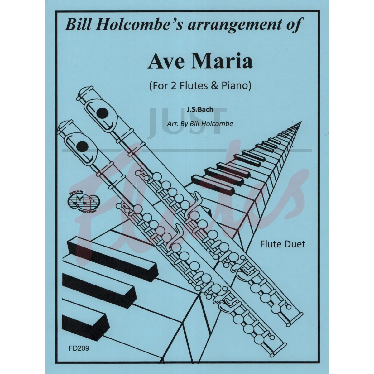 Ave Maria for Two Flutes and Piano