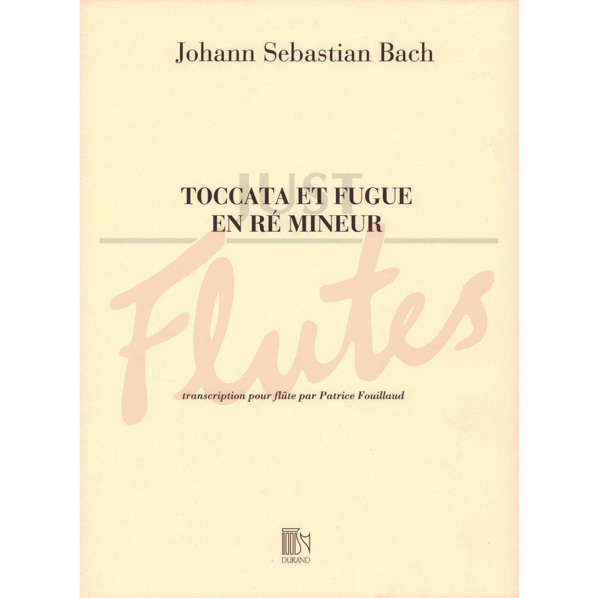 Toccata and Fugue in D minor for Solo Flute