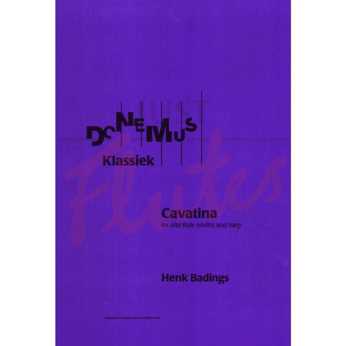 Cavatina for Alto Flute and Harp