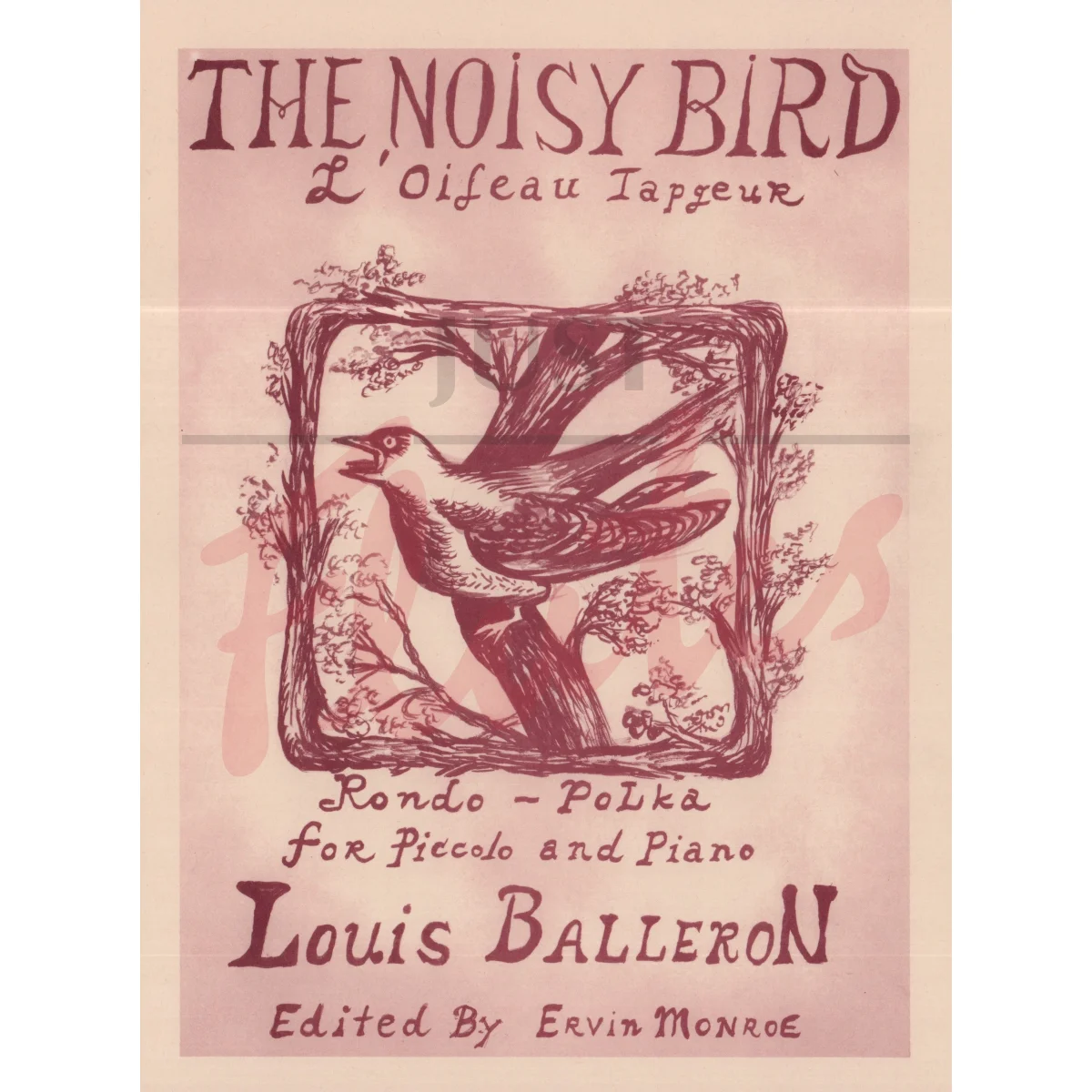 The Noisy Bird for Piccolo and Piano