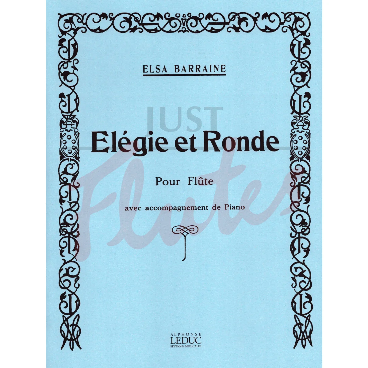 Elegie et Rondo for Flute and Piano