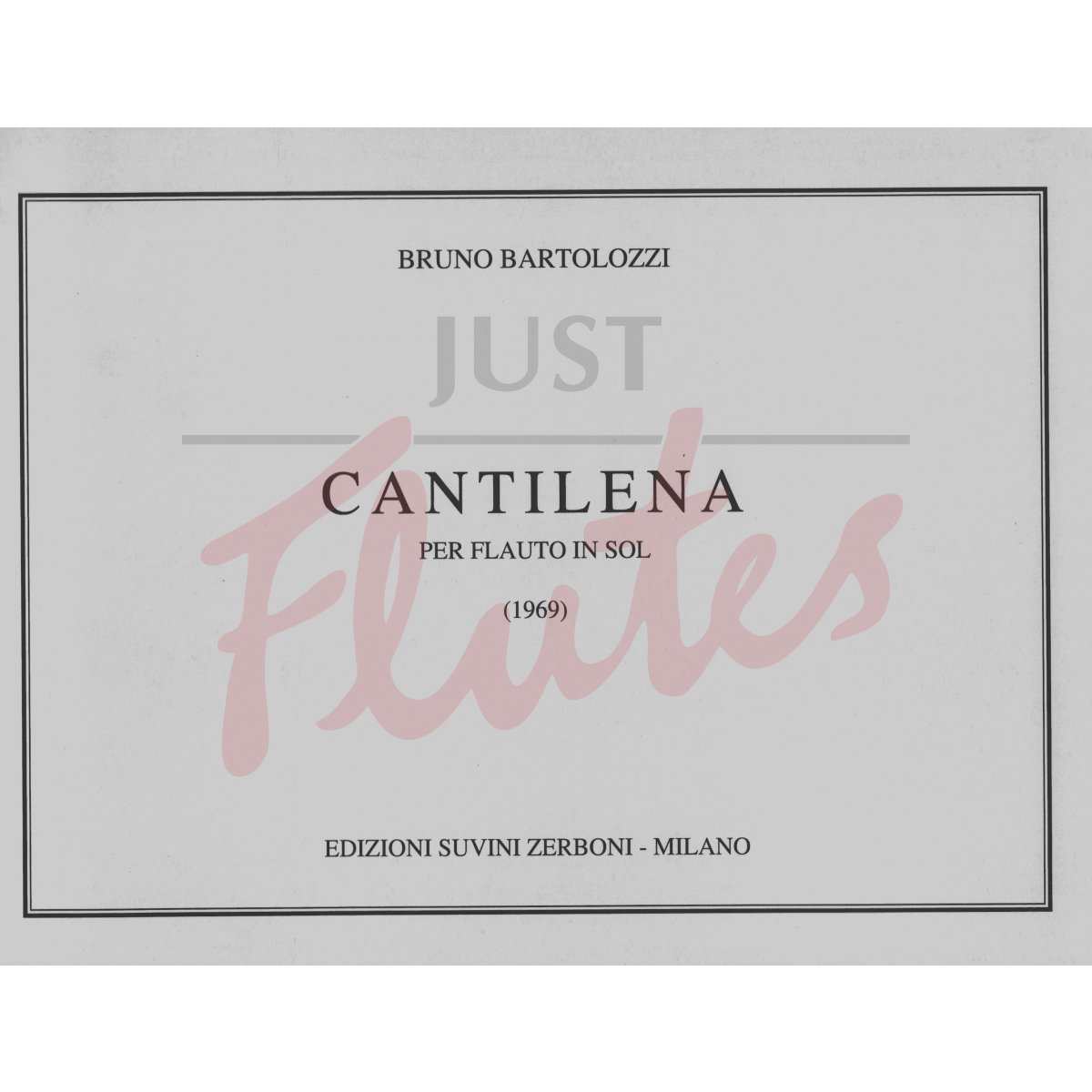 Cantilena for Solo Alto Flute