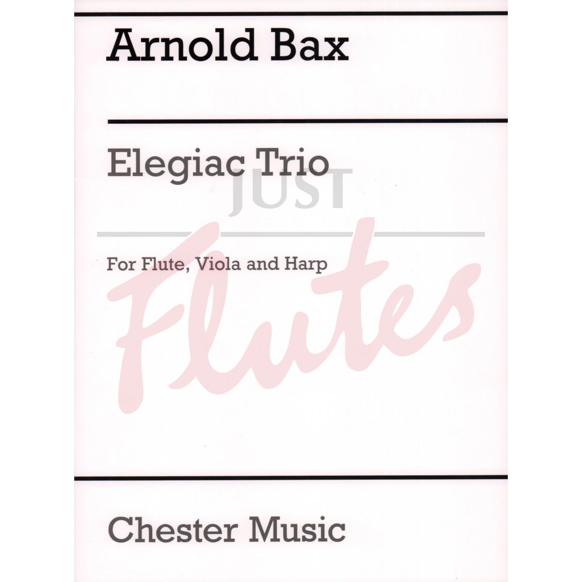 Elegiac Trio for Flute, Viola and Harp