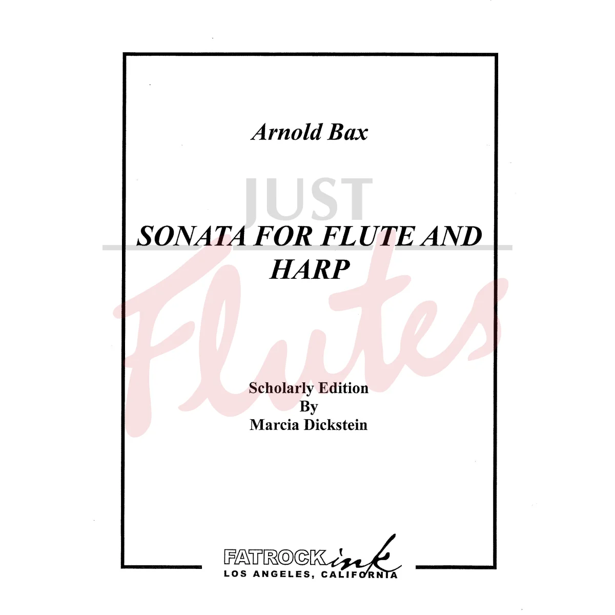 Sonata for Flute and Harp