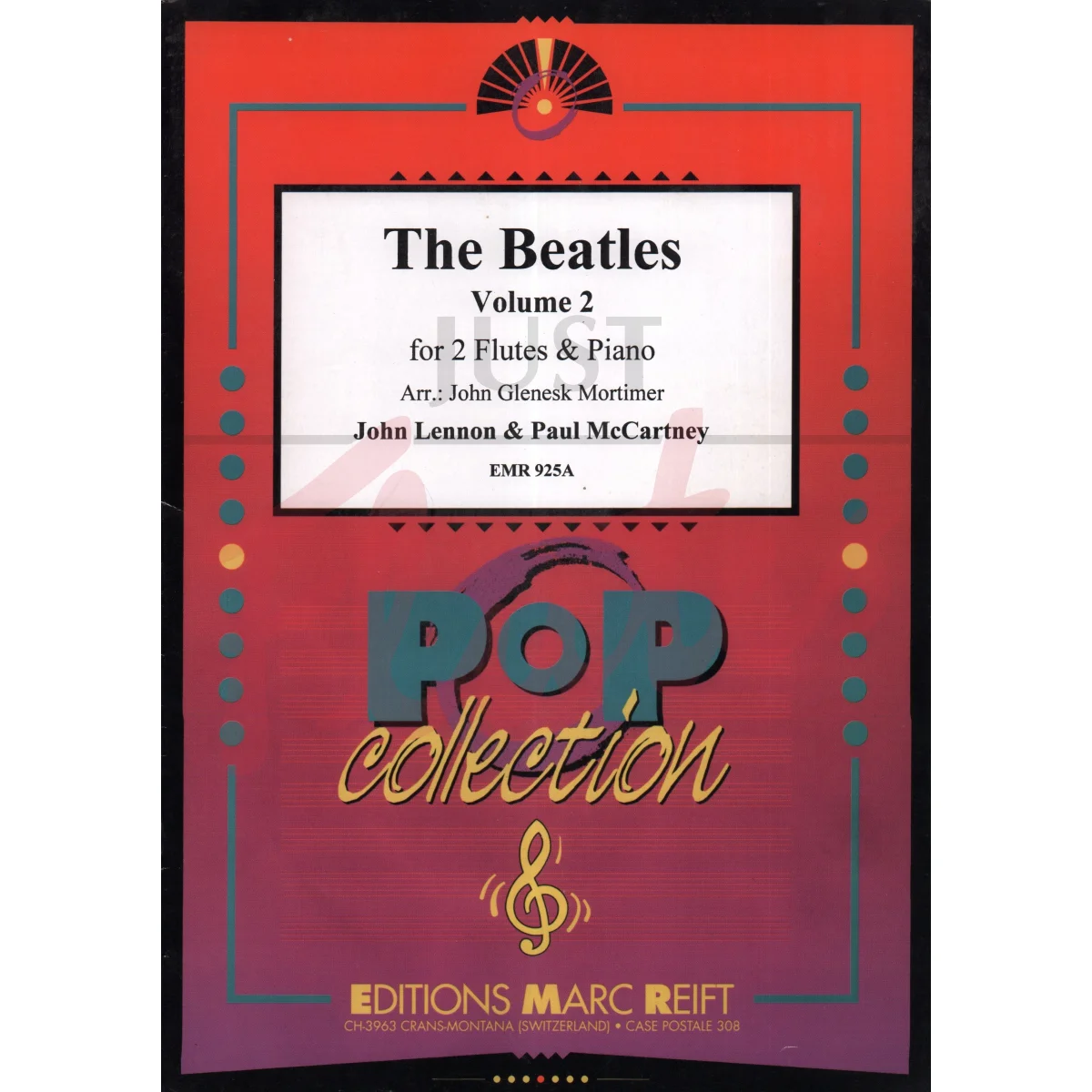The Beatles for Two Flutes and Piano