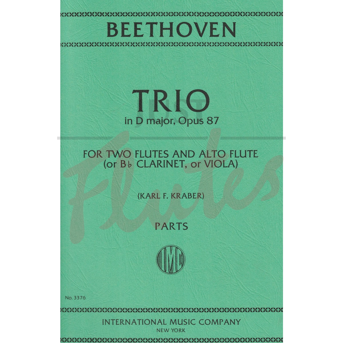Trio in D major for 2 Flutes and Alto Flute