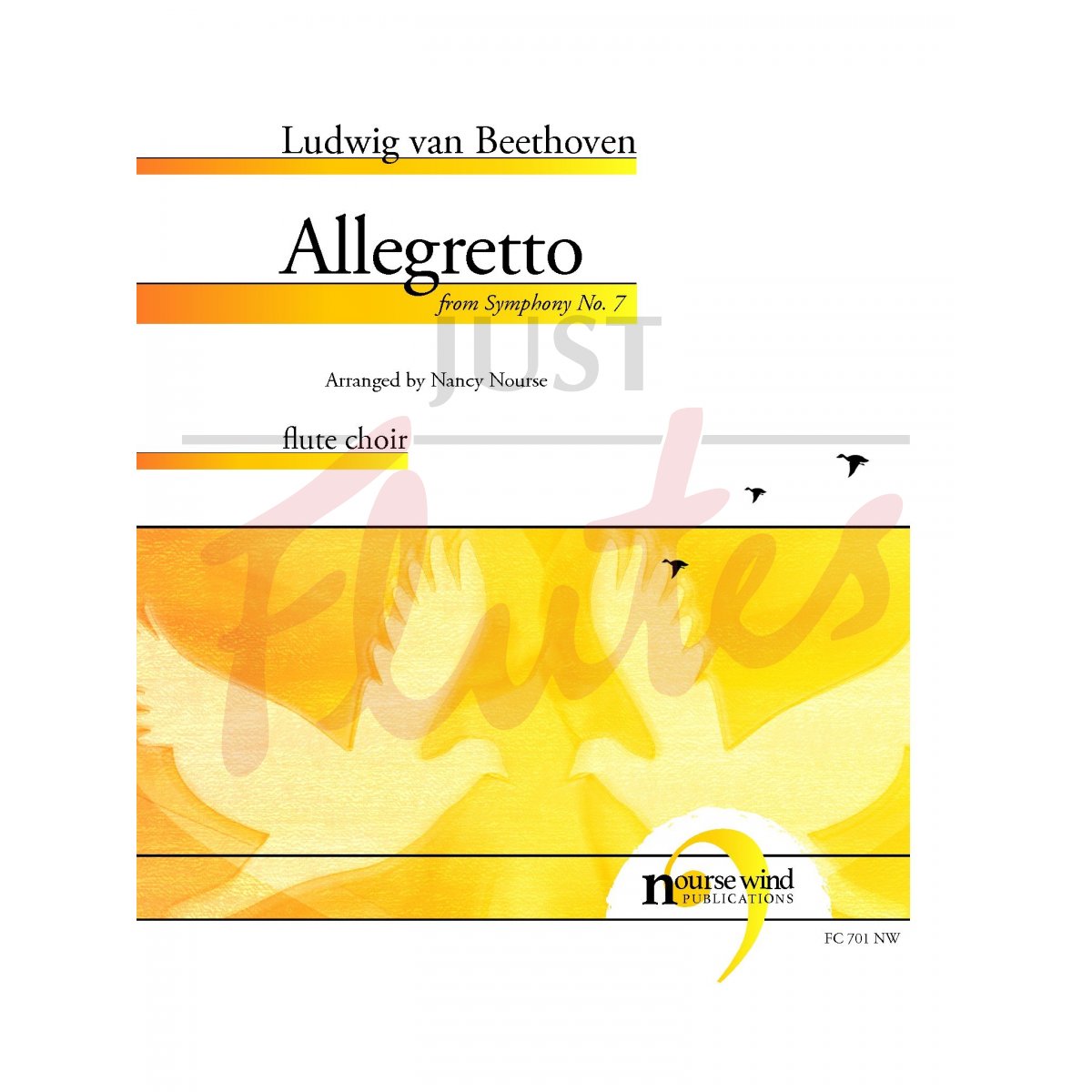 Allegretto from Symphony No 7 [Flute Choir]
