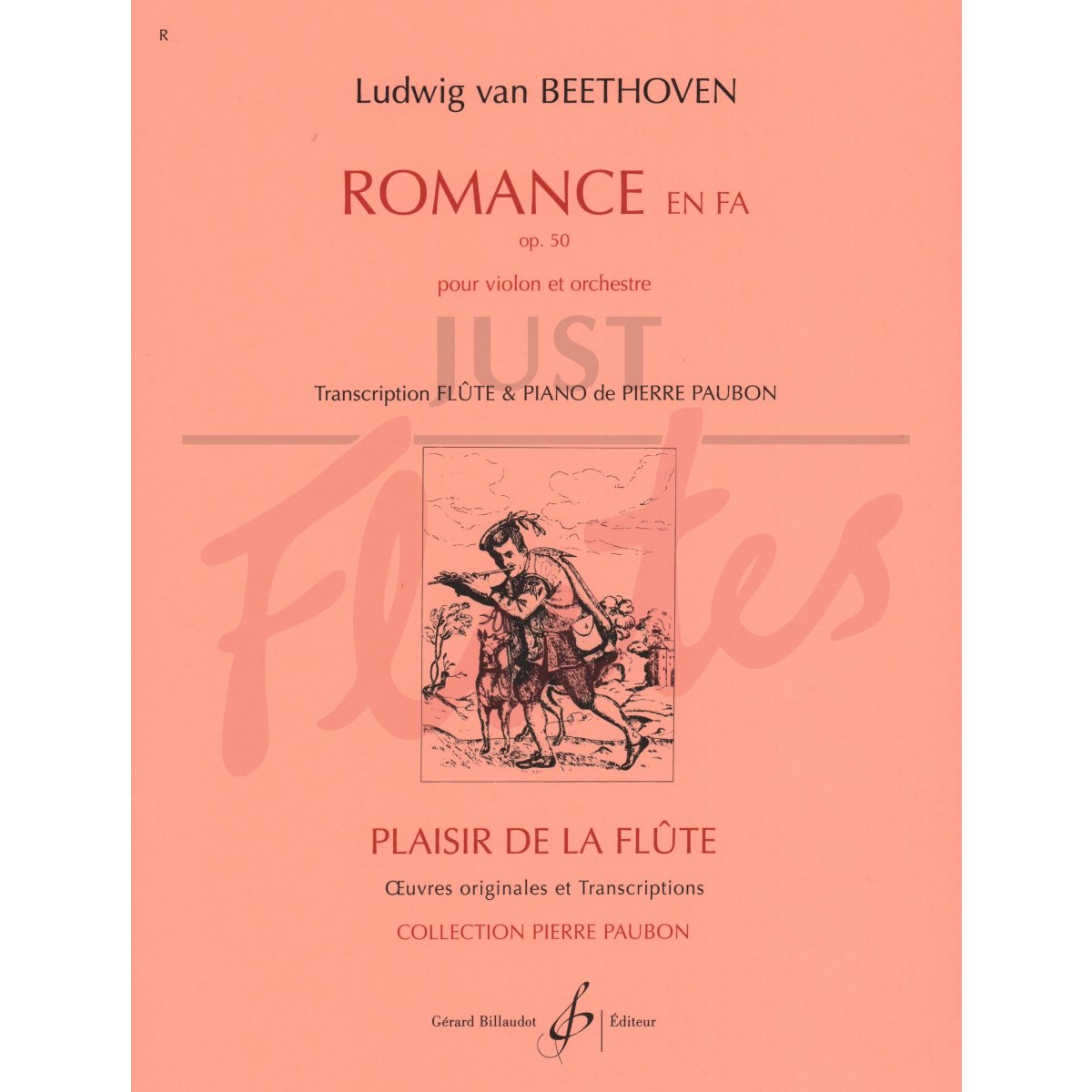 Romance in F major for Flute and Piano