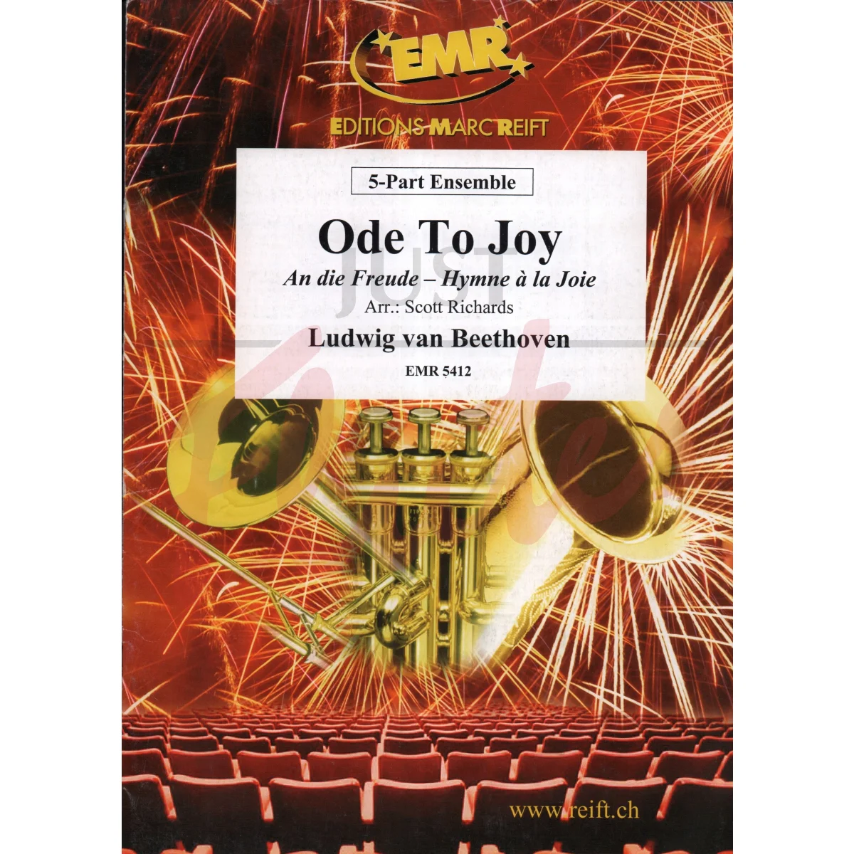 Ode to Joy - 5 Part Mixed Ensemble