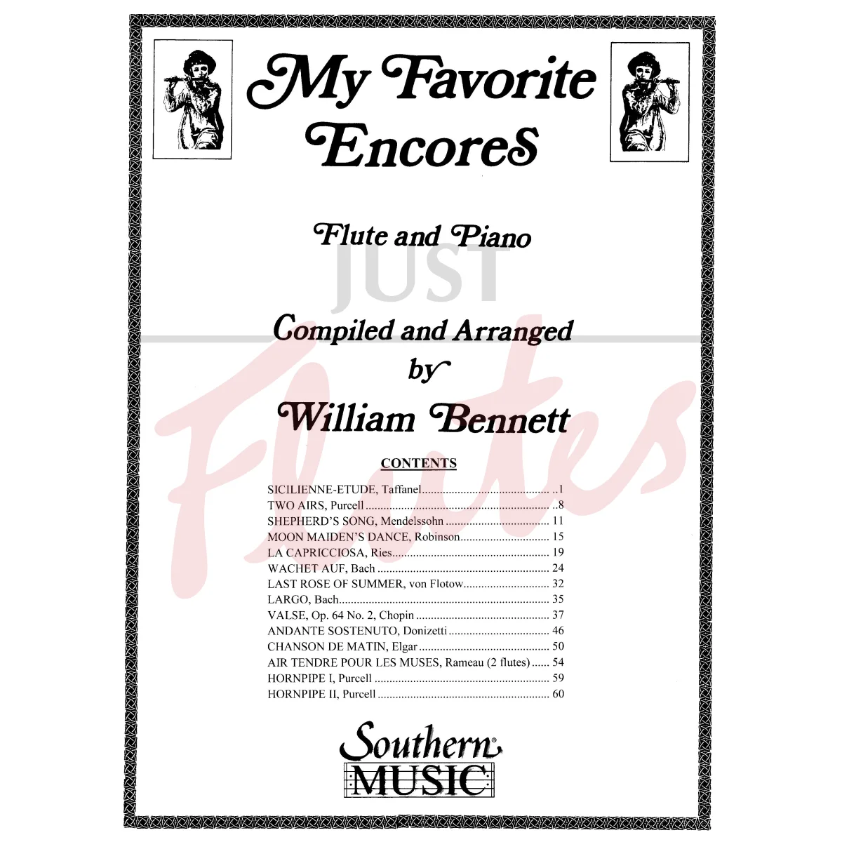 My Favourite Encores for Flute and Piano