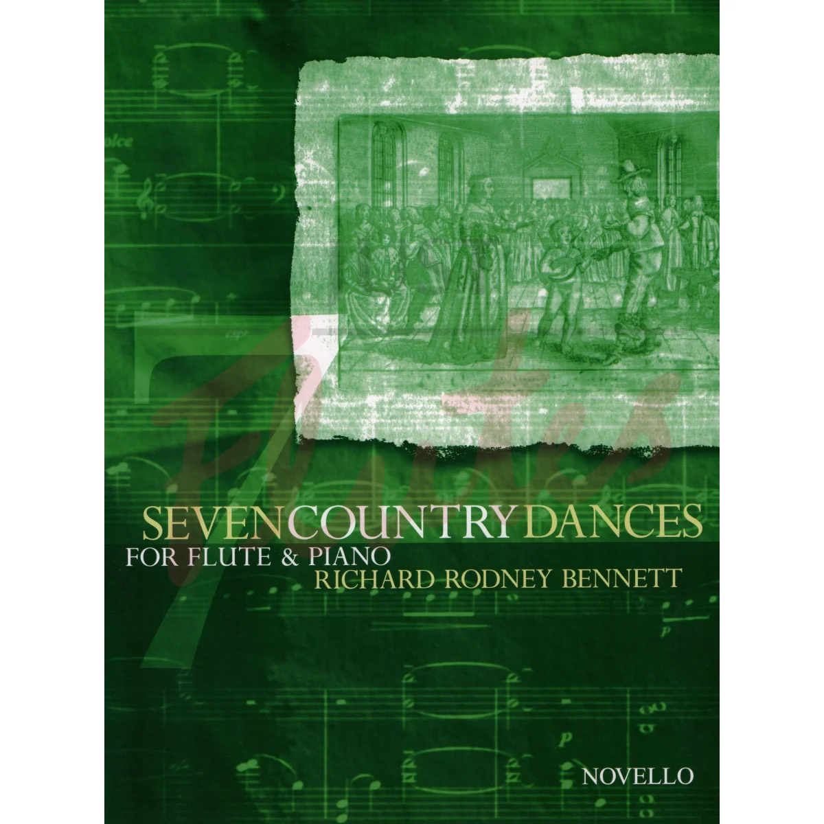 Seven Country Dances for Flute and Piano