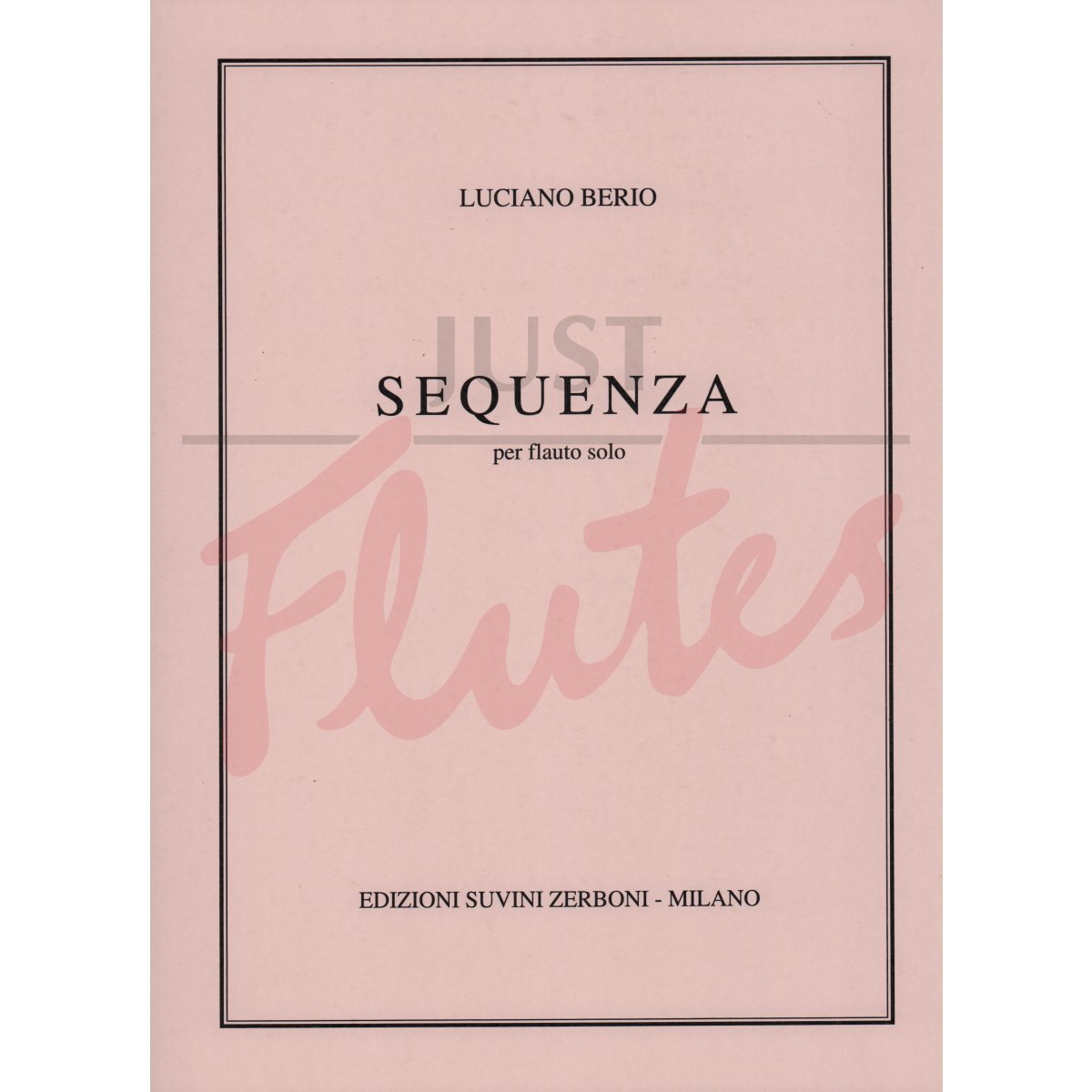 Sequenza I for Solo Flute