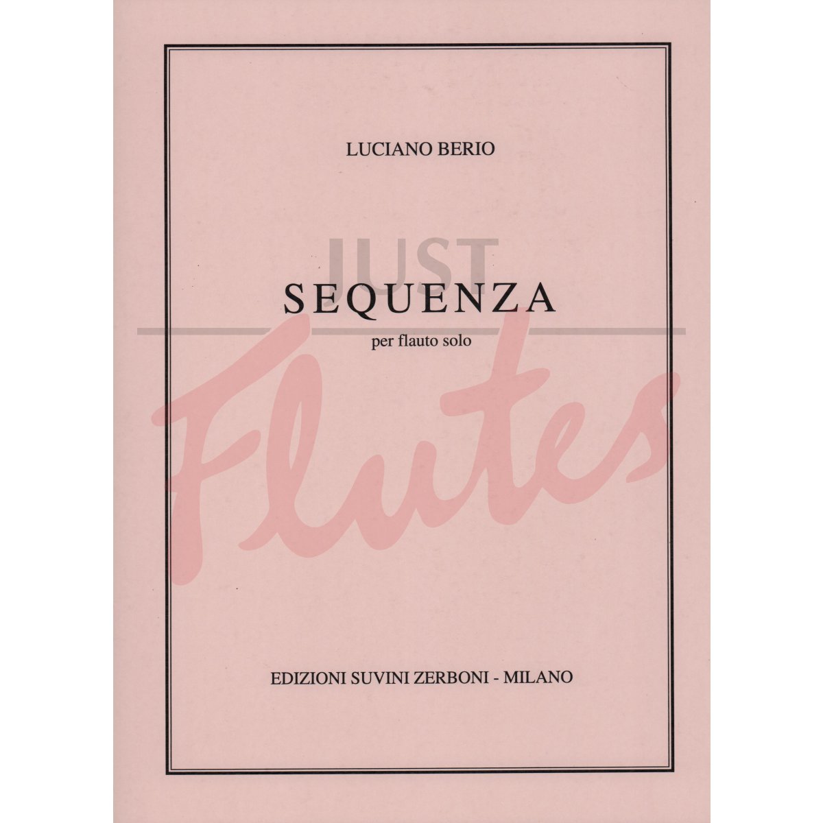 Sequenza I for Solo Flute