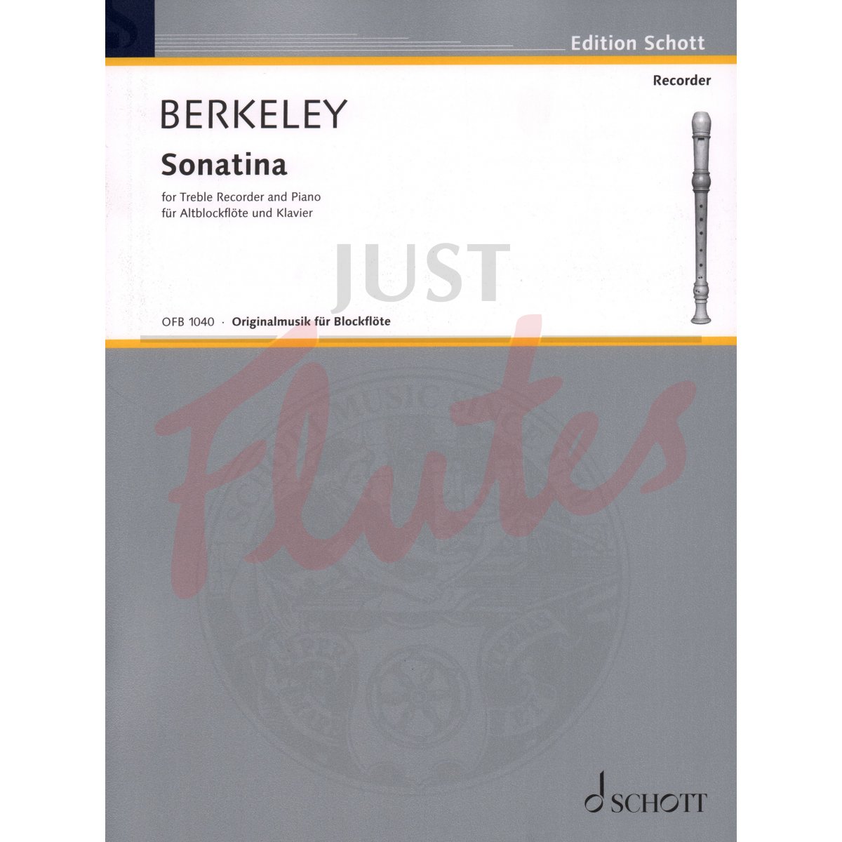 Sonatina for Flute/Treble Recorder and Piano