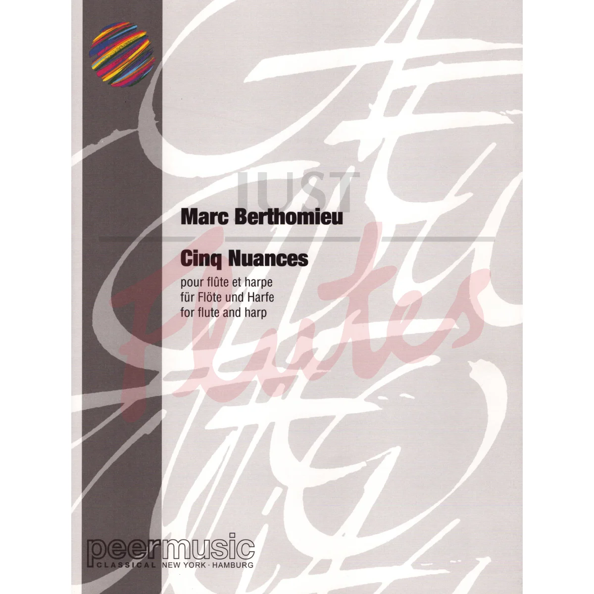 Cinq Nuances for Flute and Harp