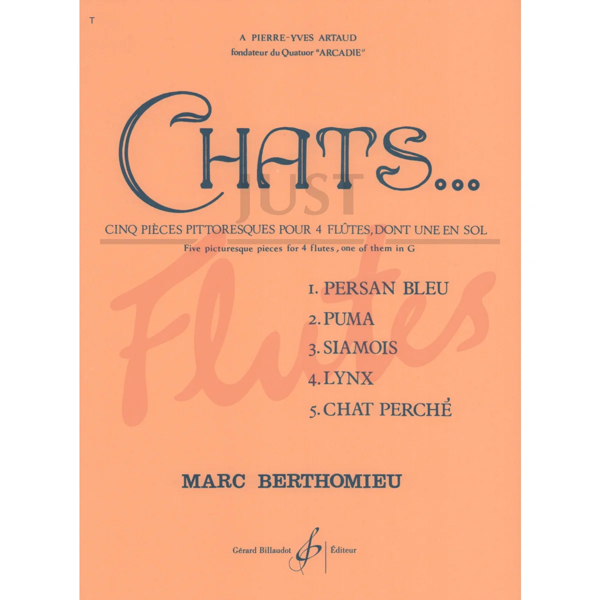 Chats… for Four Mixed Flutes