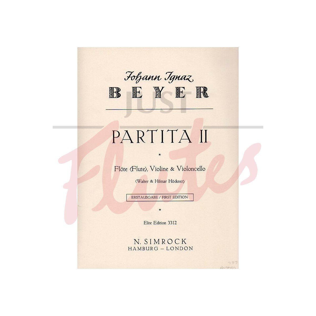 Partita 2 for Flute, Violin and Cello