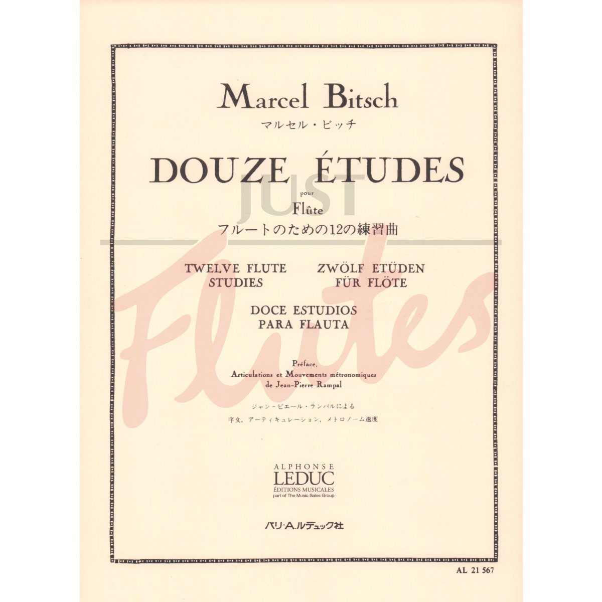 Twelve Flute Studies