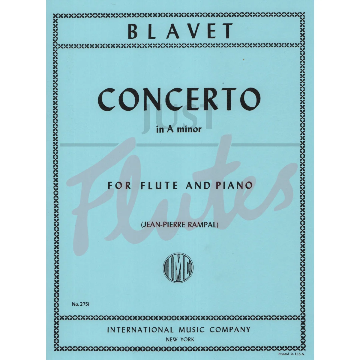 Concerto in A minor for Flute and Piano