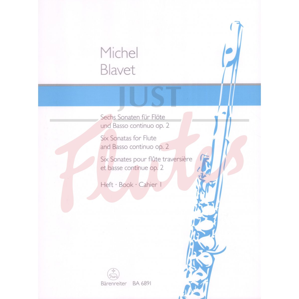 Six Sonatas for Flute and Bass Continuo