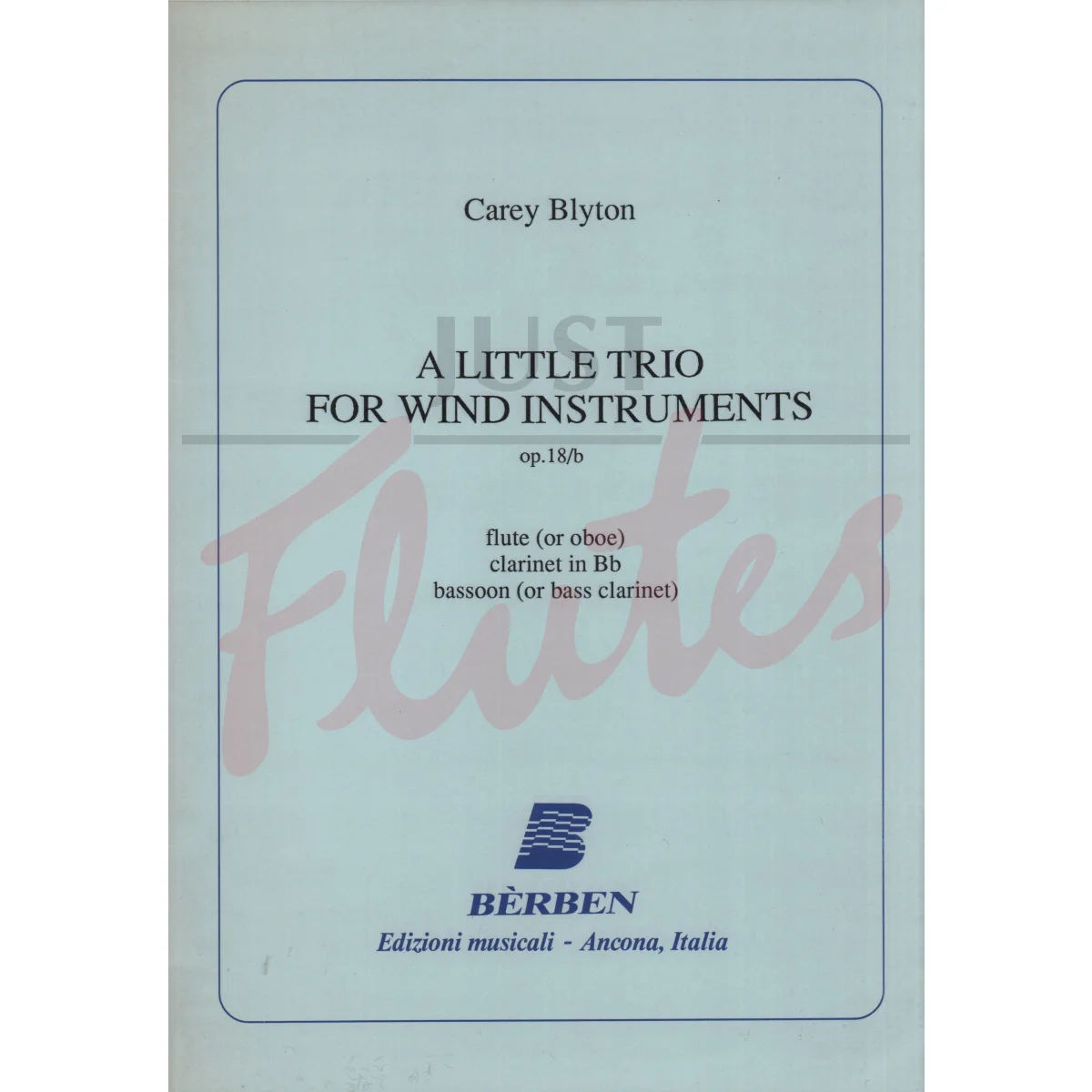 A Little Trio for Wind Instruments [Flute, Oboe, Bassoon]