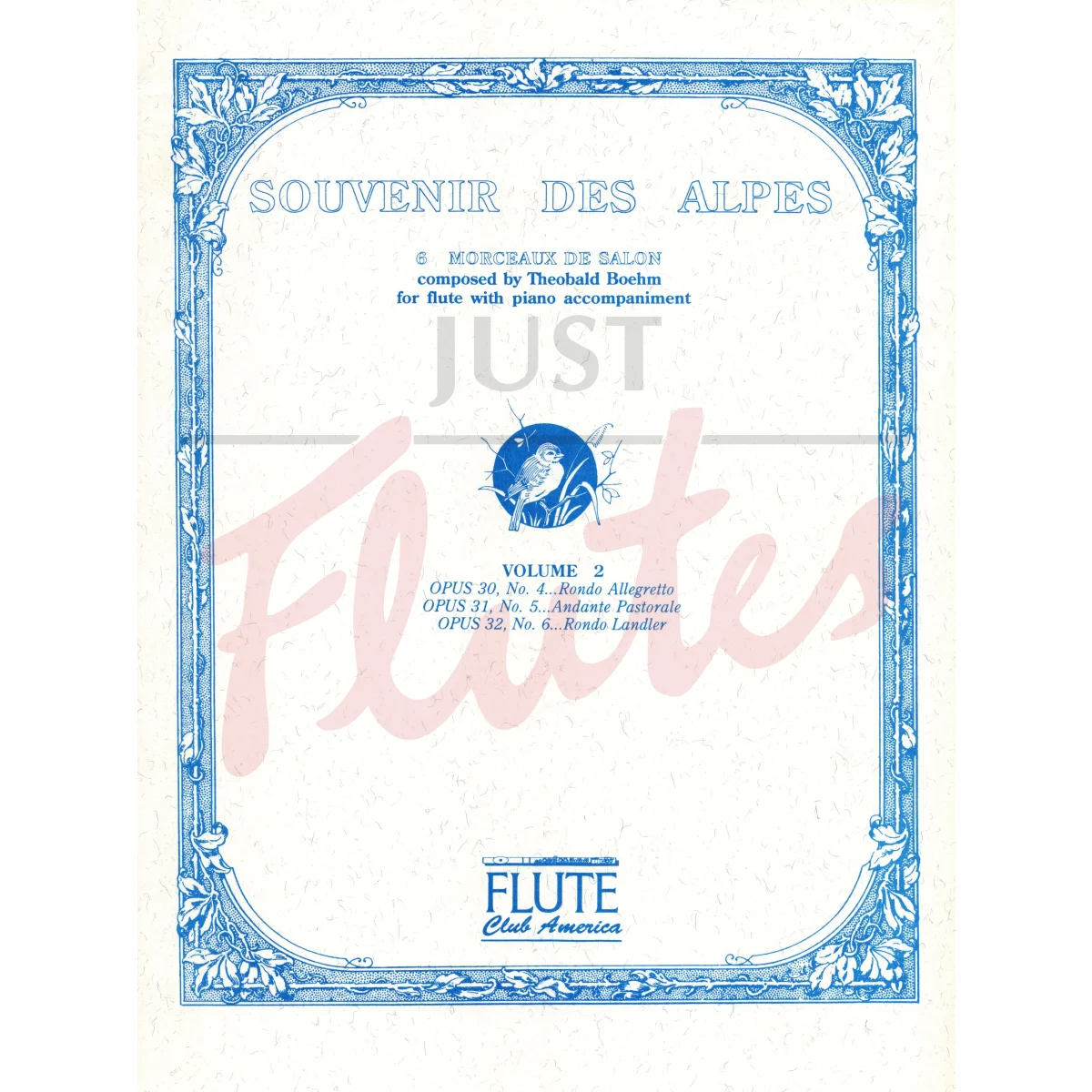 Souvenir des Alpes for Flute and Piano
