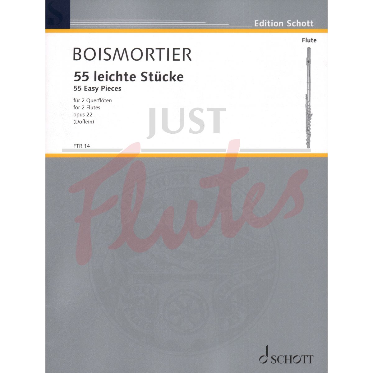 55 Easy Pieces for Two Flutes